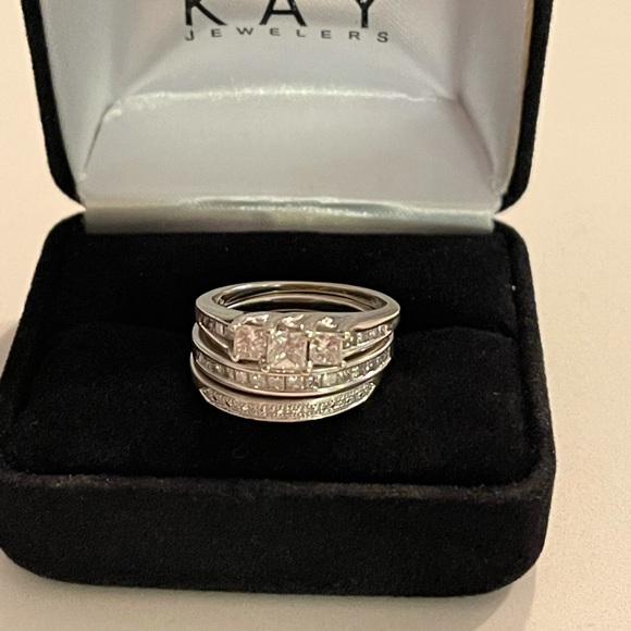 Jewelry Engagement Wedding And Anniversary Ring Set Poshmark